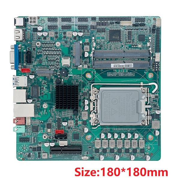 intel第12代13代桌面式迷你工控香蕉成人在线视频ZC-ITXB660DC 双网6COM